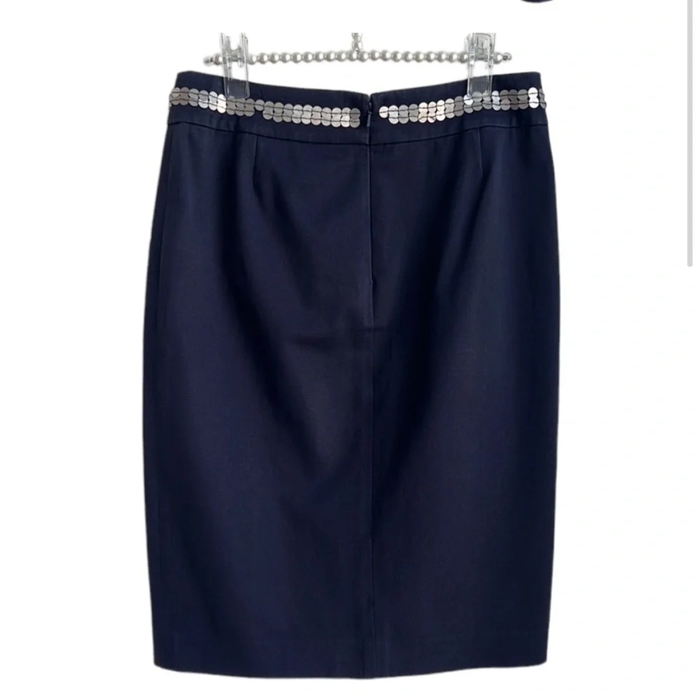 Tory Burch Twill Holly Skirt | Size 14 - Picture 6 of 8